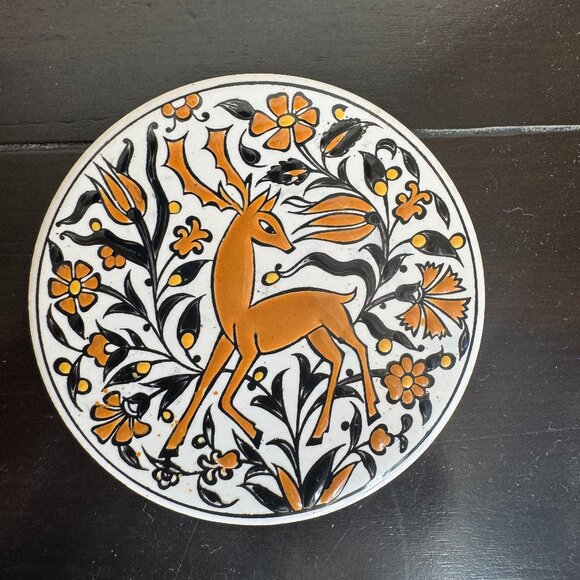 Nassos Ceramic Tile Coasters, Set of 7 - Picture 2 of 12